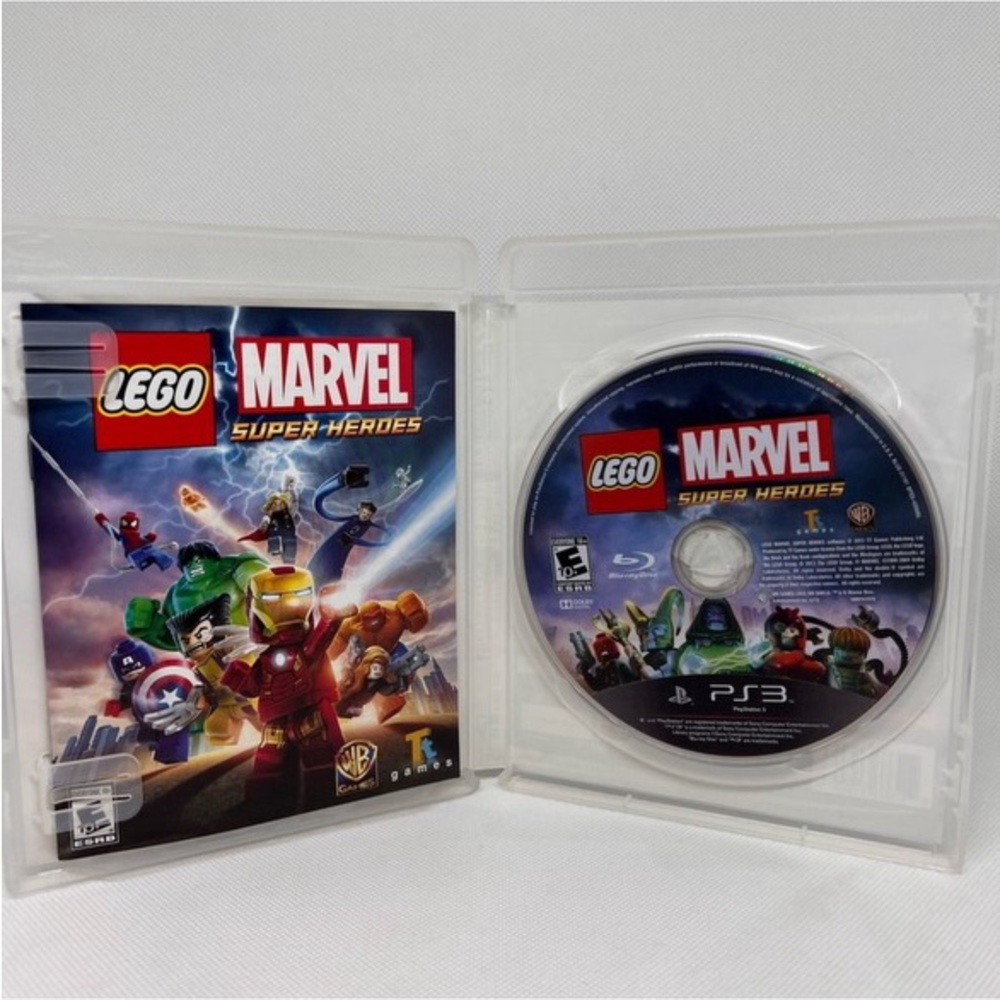 EUC PS3 Lego Marvel Super Heroes Video Game - Picture 4 of 7